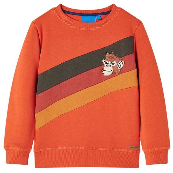 Sudadera infantil naranja 92