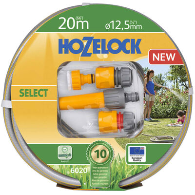 Hozelock Manguera de riego Select 20 m con set de inico