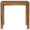 vidaXL Mesa de comedor de madera maciza de acacia 82x80x76 cm
