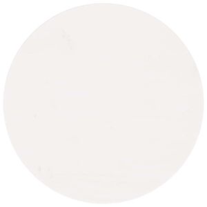 vidaXL Tablero de mesa redondo madera maciza de pino blanco &Oslash;60x3 cm