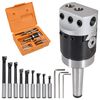 vidaXL Set de herramientas perforaci&oacute;n 15 pzas cabezal 50mm F1-12 MT2-M10