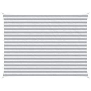 vidaXL Toldo Vela de Sombra Gris claro y . 8 x 6 m