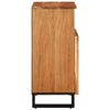 vidaXL Aparador de madera maciza acacia 60x34x75 cm