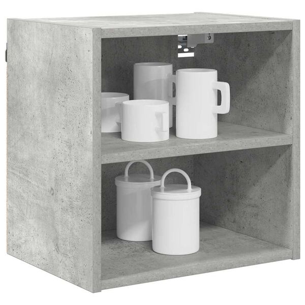 vidaXL Mueble colgante Gris Concreto 40 x 29,5 x 40 cm