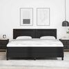 vidaXL Cama tipo Box Spring Negro 180 x 200 cm Cuero sint&eacute;tico