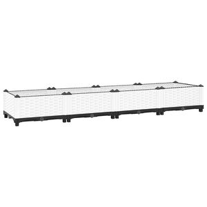 vidaXL Arriate polipropileno 160x40x23 cm