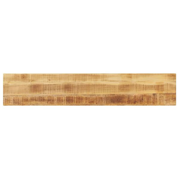 vidaXL Tablero de mesa rectangular madera mango rugosa 160x40x2,5 cm