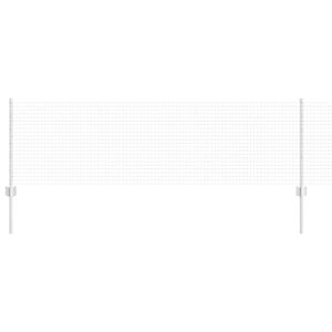 vidaXL Valla con Poste Plateado 0,6 x 50 m Acero