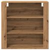 vidaXL Armario de pared madera ingenier&iacute;a roble artesanal 80x33x80 cm