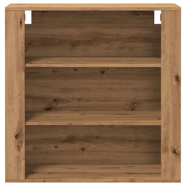 vidaXL Armario de pared madera ingenier&iacute;a roble artesanal 80x33x80 cm