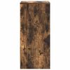 vidaXL Aparador roble ahumado 29,5x34x76 cm madera de ingenier&iacute;a