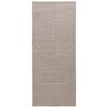 vidaXL Alfombra para interiores y exteriores PALMERAS Beige