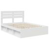 vidaXL Estructura de cama 160 x 200 cm Madera de pino macizo