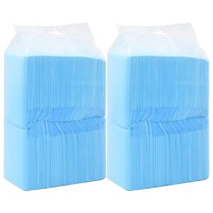 vidaXL Empapadores para mascota 200 unidades 90x60 cm textil no tejido