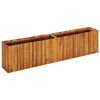 vidaXL Arriate de madera maciza de acacia 200x30x50 cm