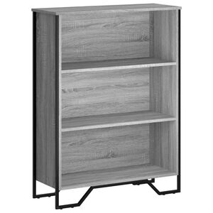 vidaXL Estanter&iacute;a madera de ingenier&iacute;a gris Sonoma 80x31x106 cm