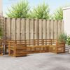 vidaXL Juegos de sof&aacute;s 7 pcs Natural Madera de Acacia S&oacute;lida