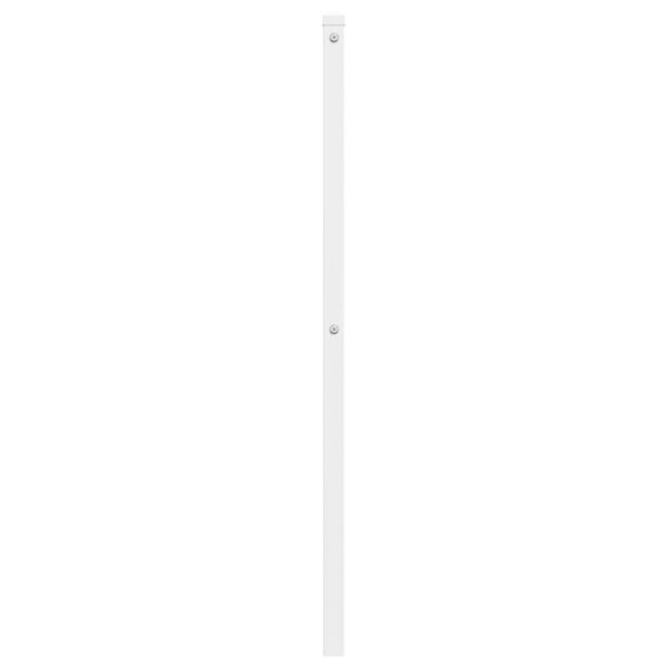 vidaXL Cabecero de metal blanco 180 cm
