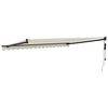 vidaXL Toldo retr&aacute;ctil autom&aacute;tico color crema 4,5x3 m