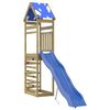 vidaXL Parque infantil de exterior madera de pino impregnada