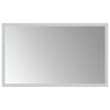 vidaXL Espejo de ba&ntilde;o LED Transparente 50 x 30 cm vidrio templado