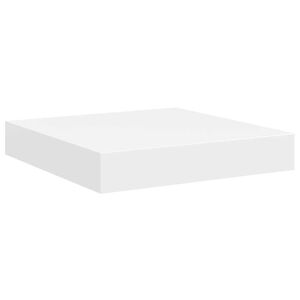 vidaXL Estante flotante de pared MDF blanco 23x23,5x3,8 cm