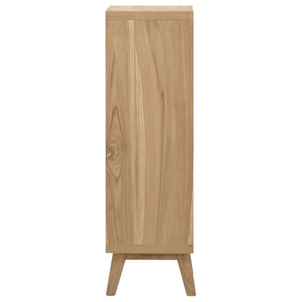 vidaXL C&oacute;moda de madera maciza de teca 40x30x100 cm