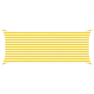 vidaXL Toldo Vela de Sombra Amarillo y 5 x 2 m 100% Poli&eacute;ster Oxford