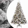 vidaXL &Aacute;rbol de Navidad artificial con ramas articuladas 120 cm