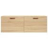 vidaXL Armario de pared madera ingenier&iacute;a roble Sonoma 100x36,5x35 cm