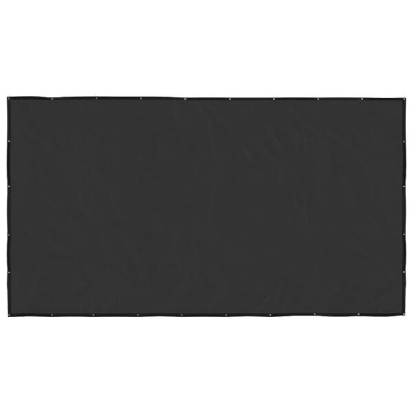 vidaXL Red para remolque HDPE negro 2,5x4,5 m