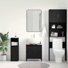 vidaXL Gabinete de Lavabo para Ba&ntilde;o Roble Negro 58 x 33 x 60 cm