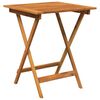 vidaXL Comedor de jard&iacute;n plegable 3 piezas madera maciza de acacia
