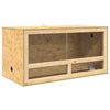 vidaXL Terrario Marr&oacute;n 100 x 50 x 50 cm OSB