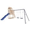 vidaXL Parque infantil de exterior madera maciza de pino