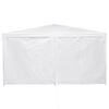 vidaXL Carpa de Fiesta 400 x 400 x 266 cm Polietileno