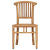 vidaXL Conjunto de comedor de jard&iacute;n 3 piezas madera maciza de teca