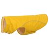 vidaXL Chubasquero para perros con bandas reflectantes amarillo 3XL