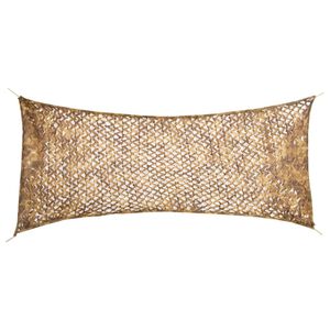 vidaXL Red de camuflaje con bolsa de almacenamiento arena 312x140 cm