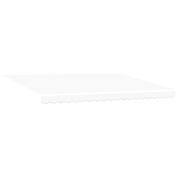 vidaXL Toldo Retr&aacute;ctil El&eacute;ctrico Blanco 4 x 2 m