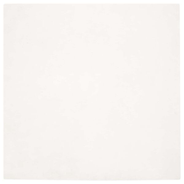 vidaXL Alfombra de Piel Sint&eacute;tica de Conejo Olite Crema 200 x 200 cm