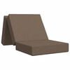 vidaXL Sof&aacute; Cama Plegable 75 x 63 x 45 cm Gris topo