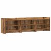 vidaXL Mueble de TV 168 x 33 x 47 cm Madera envejecida