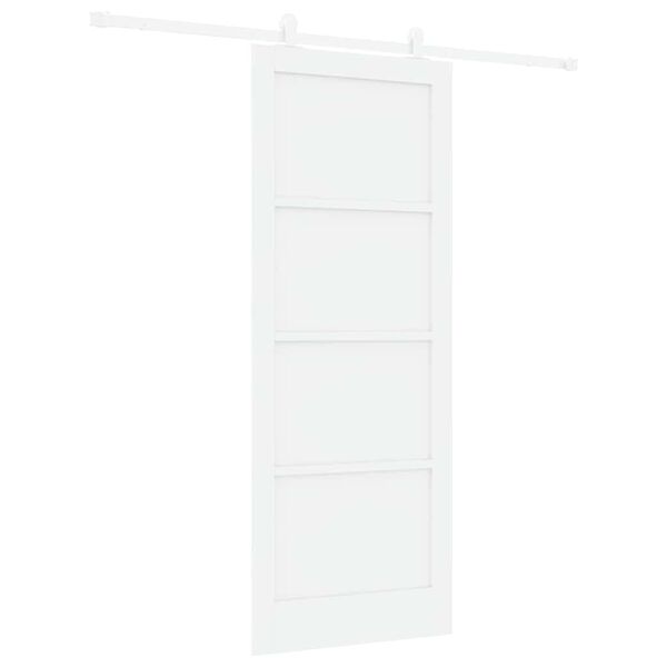 vidaXL Puerta Corredera ORKDAL 83 x 211 cm Madera de pino macizo