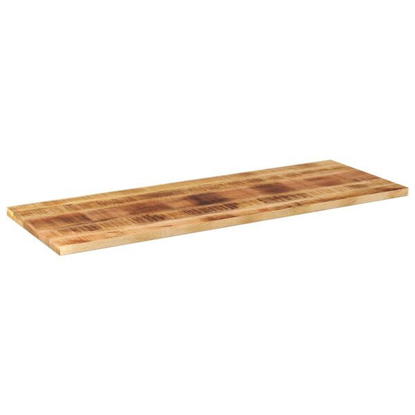 vidaXL Tablero de mesa rectangular madera maciza mango 140x50x2,5 cm