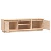 vidaXL Mueble de TV de madera maciza de pino 140x35x40 cm