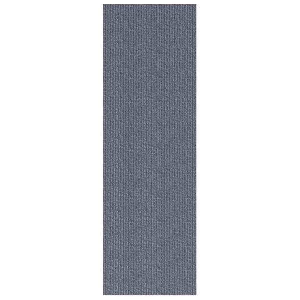 vidaXL Runner de Alfombra Gris Claro 80 x 200 cm tela