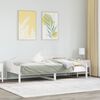 vidaXL Estructura de cama sin colch&oacute;n madera maciza blanca 90x190 cm