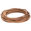 vidaXL Cord&oacute;n de cuero 1 Marr&oacute;n &Oslash;4 mm x 5 m Cuero