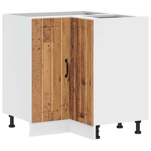 vidaXL Mueble bajo esquina de cocina Lucca madera reconstituida
